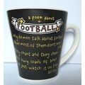FOOTBALL POEM COFFEE MUG by PURPLE RONNIE11 x 1...