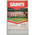 1989 programme St. Helens v. Hull Kingston Rove...