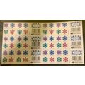 5034, Geometric Snowflakes - Die Cut Press Shee...