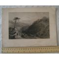 1840 engraving: Village of Eden
