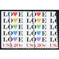 2072, MNH 20¢ Large Misperfed Shift Freaky Erro...