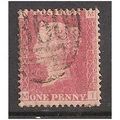 victoria 1d penny red plate 151 m i vfu cv£10.00