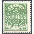 Samoa 1879 SG19a 5s Deep Green Mounted Mint For...