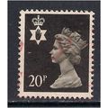 Northern Ireland GB 1989 20p Brownish Black Mac...