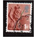 ENGLAND 1ST 'CROWNED LION' (EN7) FINE USED (EBI...