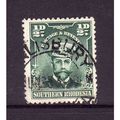 SOUTHERN RHODESIA 1924 SG 1 1/2d BLUE GREEN FIN...