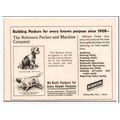 robinson packer company 1951 oil field pumping ...