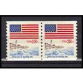 1891 18c U.S. Flag Very Fine MNH SG CNP Left 1 ...