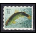 3105j 32c Gila Trout Fine MNH V4491