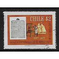 CHILE 1977 150th ANNIV OF NEWS PAPER 2p PAGE PR...