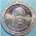 MGM Grand. $1 Casino Token. Las Vegas, NV. Mich...