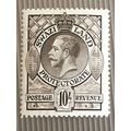 Swaziland KGV 1933 10/- Sepia Mounted Mint MM S...