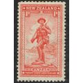New Zealand 1936 21st Anniversary Gallipoli Lan...