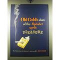1948 Old Gold Cigarettes Ad - Old Gold's share of the Alphabet spells pleasure