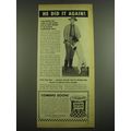 1952 Purina Dog Chow Ad - He did it again