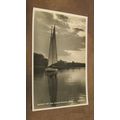 Real photographic postcard - Sailing @ sunset, ...