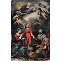 R055986 Postcard. Holy Family. Murillo. Valenti...