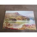 1940s Valentines Postcard - Loch Katrine & Ben ...