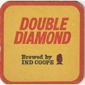 BEER MAT - IND COOPE BREWERY - DOUBLE DIAMOND -...