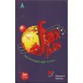 Fax Plus S'pore $3 Telephone Card (Used)