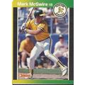 1989 DONRUSS MARK McGWIRE #95