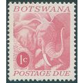 Botswana 1971 1c carmine Postage Due SGD16 MNH