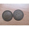 GB 1935 George V 1/2d Half Penny Coin