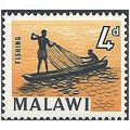 Malawi 1964 SG219 4d Black & Orange-Yellow Unmt...