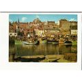 Yorkshire WHITBY Harbour Postcard by J.Arthur D...