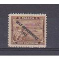 Malta.SG234 1/4d Grand Harbour,Valletta.Mounted...