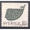 Sweden 1970 - SG606 - 10o green and brown - Wea...