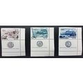 1967 Ancient Israeli Ports SG353/355 MNH corner...
