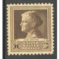 878 10c Jane Addams Fine MNH GA0341