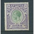 Antigua stamps sg51 sg 51 hm toned in places 5/...