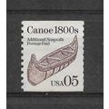UnitedStates.SG2485 5c Birch Back Canoe,1800's ...