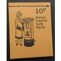 10p Stitched Booklet DN59 April 1973