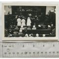 Vintage photo - wedding service in progress tak...