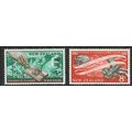 New Zealand 1962 Telegraph Centenary set 2v SG8...