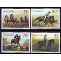 ZAYIX Australia 984-987 MNH Horses Brumbies Ani...