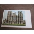 Early Peacock Postcard - Wells Cathedral, West ...