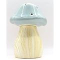 Grey Ceramic Mushroom Ornament LED 13.5 CM Ligh...