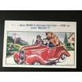 SEASIDE COMIC POSTCARD Just Who is Driving You ...
