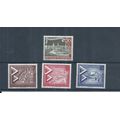 Berlin Germany stamps. 1957 Spandau & Building ...
