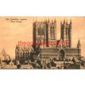Cathedral Lincoln, West Front, Postcard, 1914