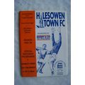1994 programme Halesowen Town v. Crawley Town, ...