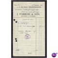 J FARROW & SON,BUILDERS & PLUMBERS,WELLINGBORO ...