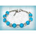 Tibet Hill Tribe Style Silver Tone Turquoise Be...