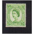1958 GB Q.E.11 7D BRIGHT GREEN mnh SG580