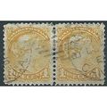 Canada 1877 SG74 1c Pale Dull Yellow Good/Fine ...