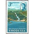 Rhodesia QEII 1965 Water Conservation 3d Bangal...